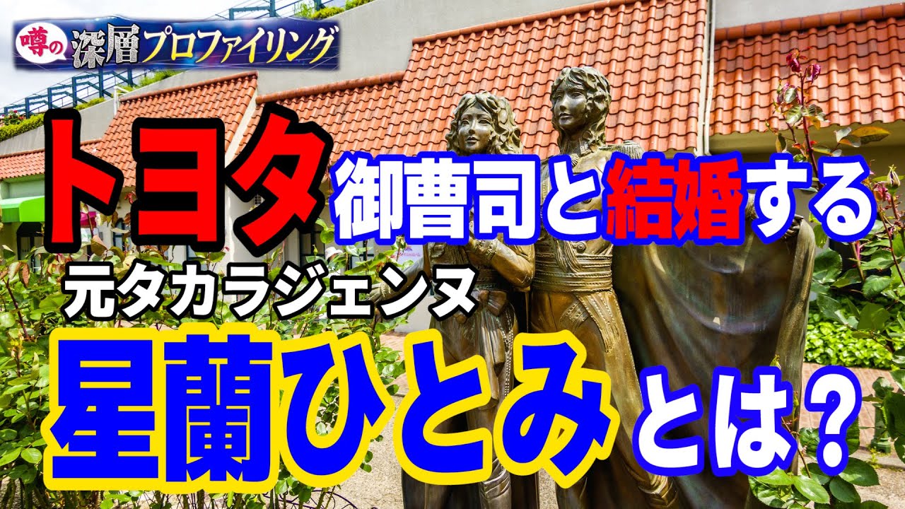 星蘭ひとみ トヨタの御曹司と結婚が決まった元タカラジェンヌ 一体どんな人 Mask9 Com