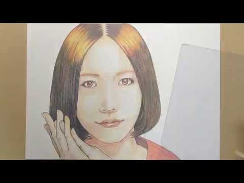 Speed Drawing 色鉛筆でperfumeを描く のっち 大本彩乃 Mask9 Com